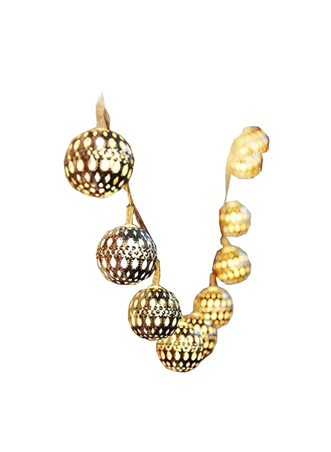 LED Globe String Light Yellow 10feet